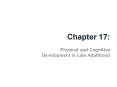 Physical and Cognitive Development in Late Adulthood PowerPoint PPT Presentation