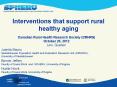 Interventions that support rural healthy aging PowerPoint PPT Presentation