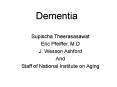 Dementia PowerPoint PPT Presentation