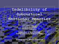 Indelibility of Subcortical Emotional Memories PowerPoint PPT Presentation