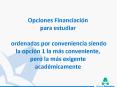 Opciones Financiaci PowerPoint PPT Presentation