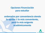 Opciones Financiaci