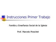 Instrucciones Primer Trabajo