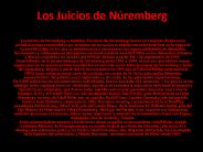 Los Juicios de N