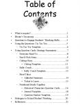 Table of Contents PowerPoint PPT Presentation