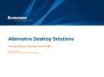 Alternative Desktop Solutions PowerPoint PPT Presentation