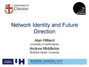 Network Identity and Future Direction