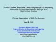 School Grades, Adequate Yearly Progress (AYP) Reporting, PowerPoint PPT Presentation
