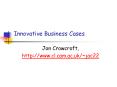 Innovative Business Cases PowerPoint PPT Presentation