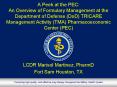 A Peek at the PEC: An Overview of Formulary Management at the Department of Defense (DoD) TRICARE Management Activity (TMA) Pharmacoeconomic Center (PEC) PowerPoint PPT Presentation