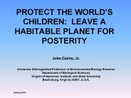 PROTECT THE WORLD