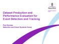 Dataset Production and Performance Evaluation for Event Detection and Tracking PowerPoint PPT Presentation