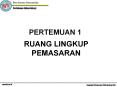 PERTEMUAN 1 PowerPoint PPT Presentation
