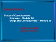 General Psych 2 States of Consciousness: Hypnosis  PowerPoint PPT Presentation