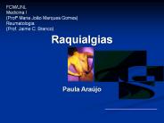 Raquialgias