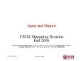 Input and Output PowerPoint PPT Presentation