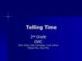 Telling Time PowerPoint PPT Presentation
