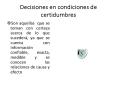 Decisiones en condiciones de certidumbres PowerPoint PPT Presentation