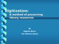 Digitization: PowerPoint PPT Presentation