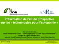 Technologies pour l'autonomie PowerPoint PPT Presentation