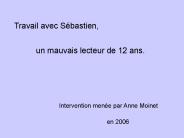 Travail avec S
