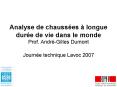 Analyse de chauss PowerPoint PPT Presentation