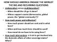 HOW SHOULD AMERICA ENGAGE THE WORLD? THE BIG AND RECURRING QUESTIONS PowerPoint PPT Presentation
