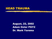 HEAD TRAUMA