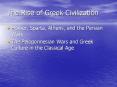 The Rise of Greek Civilization PowerPoint PPT Presentation