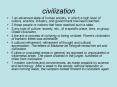 civilization PowerPoint PPT Presentation