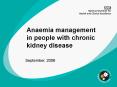 Anaemia management in people with chronic kidney disease PowerPoint PPT Presentation