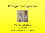 Urologic Emergencies