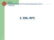 2. XML-RPC