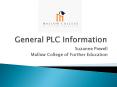 General PLC Information PowerPoint PPT Presentation
