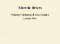 Electric Drives PowerPoint PPT Presentation