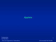 Applets