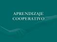 APRENDIZAJE COOPERATIVO PowerPoint PPT Presentation