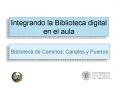 Integrando la Biblioteca digital en el aula PowerPoint PPT Presentation