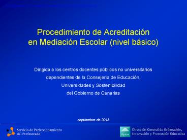 Procedimiento de Acreditaci