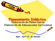 Planeamiento Did