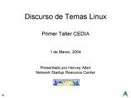 Discurso de Temas Linux