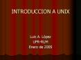 INTRODUCCION A UNIX PowerPoint PPT Presentation