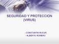 SEGURIDAD Y PROTECCION (VIRUS) PowerPoint PPT Presentation