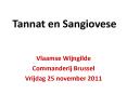 Tannat en Sangiovese PowerPoint PPT Presentation