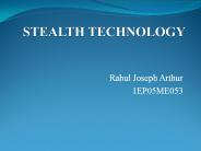 STEALTH TECHNOLOGY