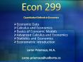 Econ 299 Quantitative Methods in Economics PowerPoint PPT Presentation