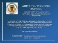 ARMY POLYTECHNIC SCHOOL PowerPoint PPT Presentation