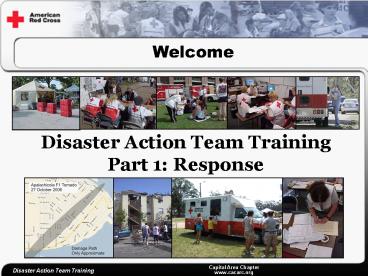 Disaster Action Team Training