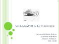 VILLA SAVOYE, Le Corbusier PowerPoint PPT Presentation