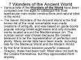 7 Wonders of the Ancient World PowerPoint PPT Presentation